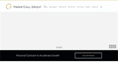 Desktop Screenshot of marketcallgroup.com